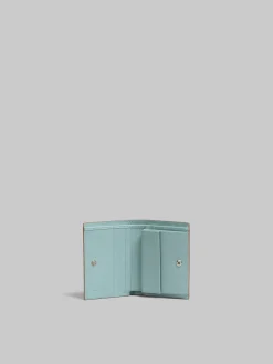 Wallets & Small Leather Goods>Marni Beige Leather Bifold Wallet With Mending SOFTBEIGE