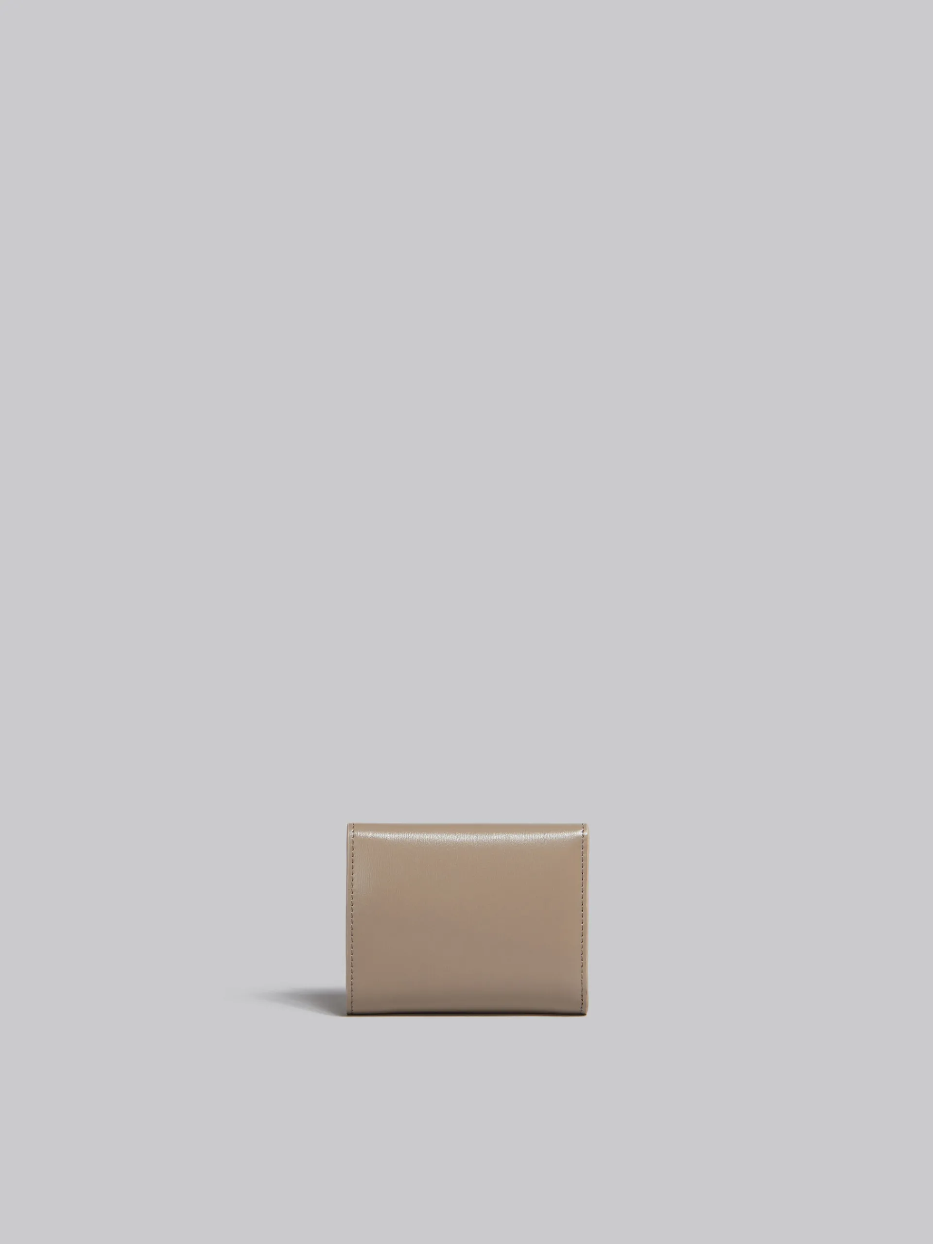 Wallets & Small Leather Goods>Marni Beige Leather Trifold Prisma Wallet CORK