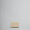 Wallets & Small Leather Goods>Marni Beige Leather Trifold Wallet With Mending SOFTBEIGE