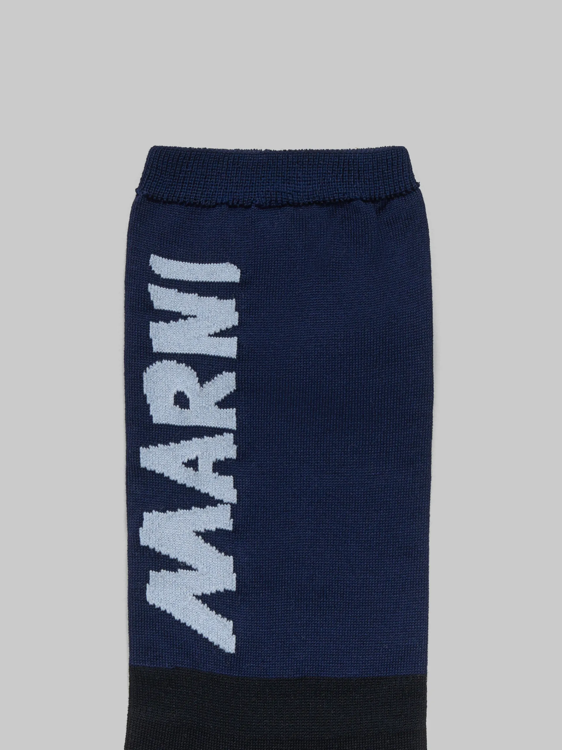 Socks>Marni And Blue Socks With Logo BLACK