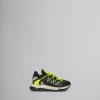 Kids>Marni Black And Fluorescent Yellow Running Sneaker BLACK/NEON YELLOW/GREY