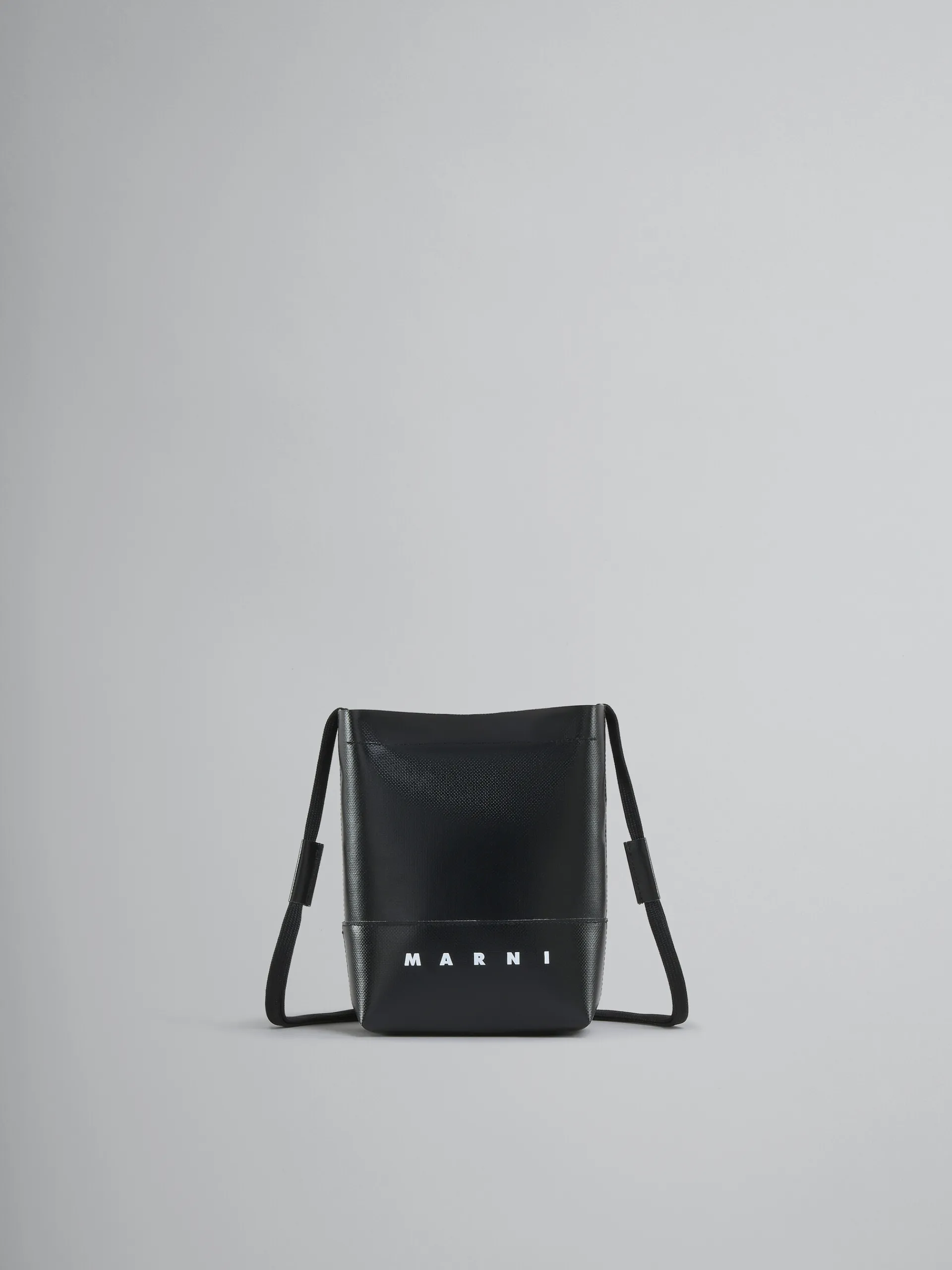 Crossbody Bags>Marni Crossbody Bag With Shoelace Strap BLACK