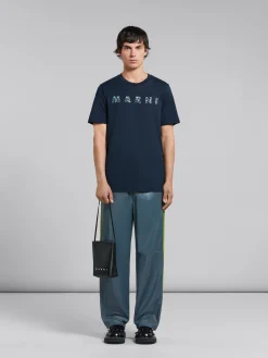 Crossbody Bags>Marni Crossbody Bag With Shoelace Strap BLACK