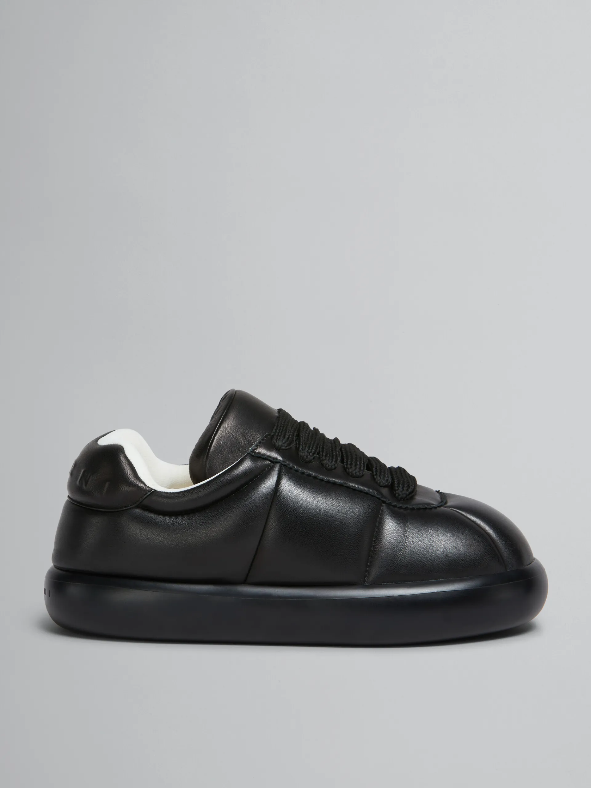 Sneakers>Marni Leather BigFoot 2.0 Sneaker BLACK
