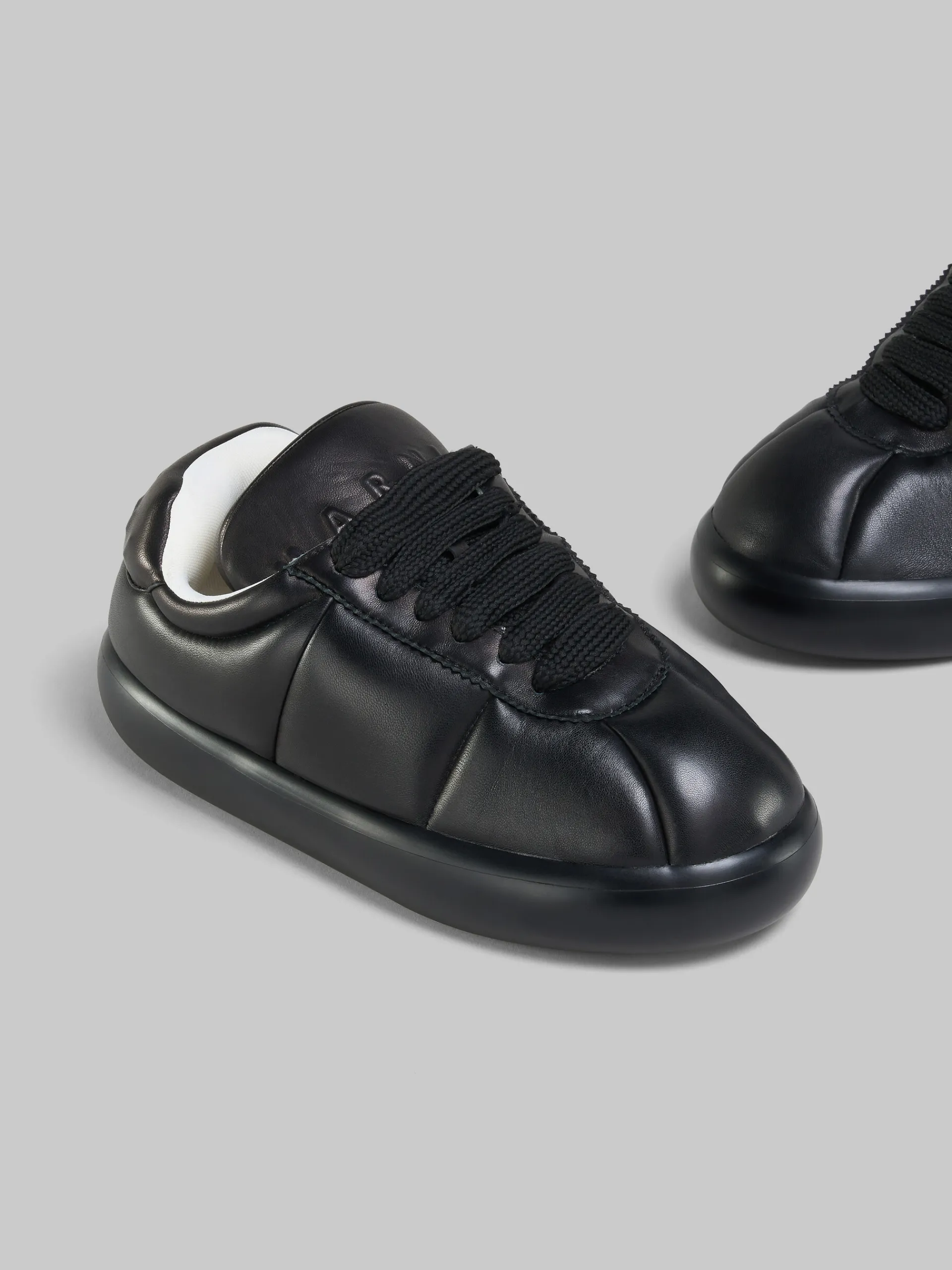 Sneakers>Marni Leather BigFoot 2.0 Sneaker BLACK