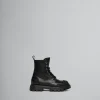 Kids>Marni Leather Combat Boot BLACK