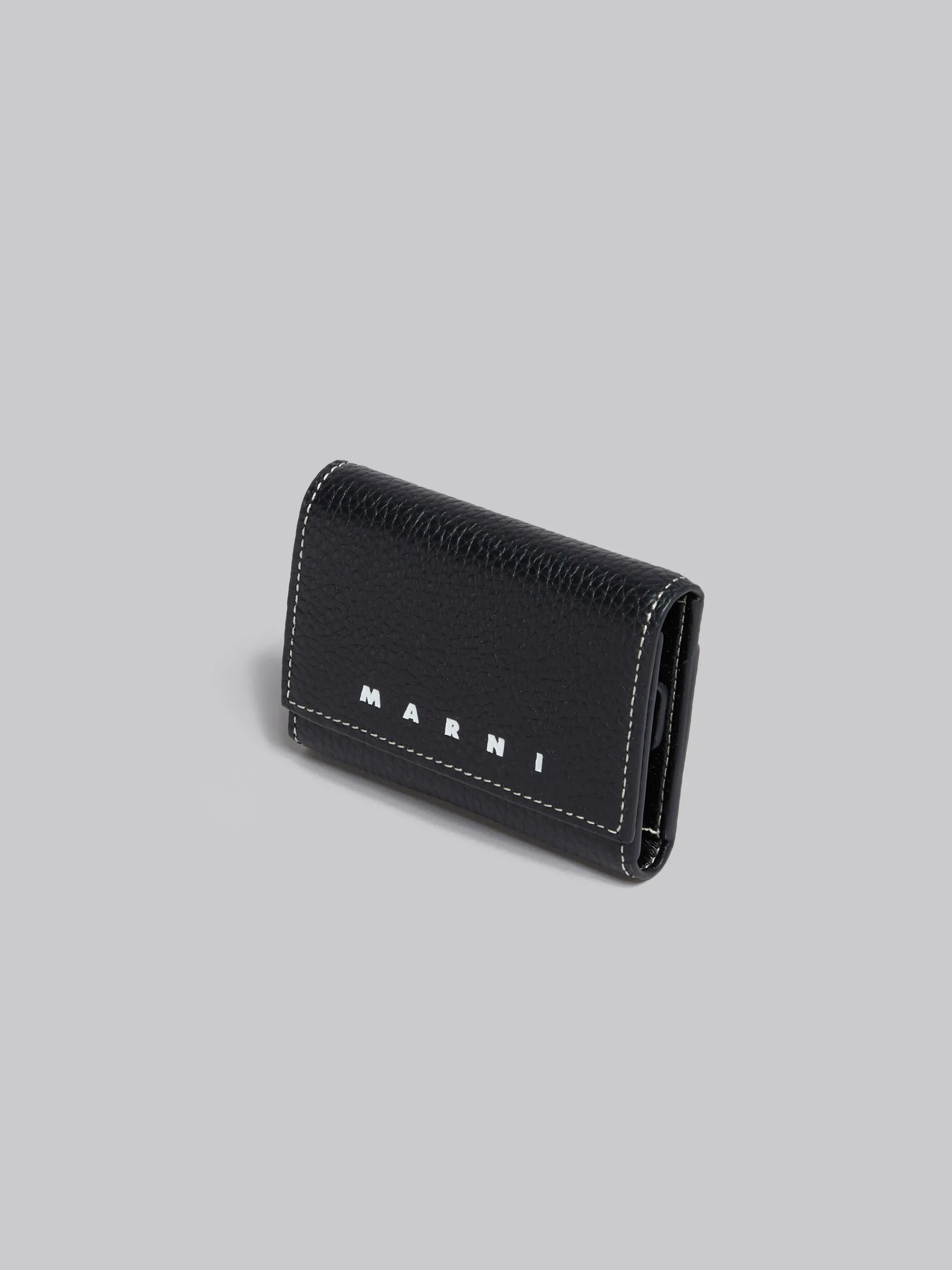 Other Accessories>Marni Leather Key Wallet BLACK