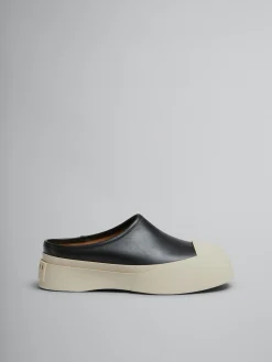 Sneakers | Pablo>Marni Leather Pablo Sabot BLACK