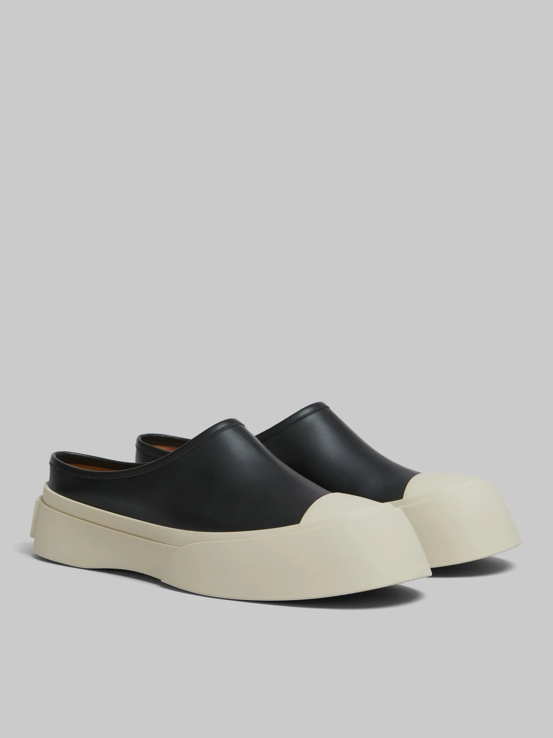 Sneakers | Pablo Sneakers>Marni Leather Pablo Sabot BLACK