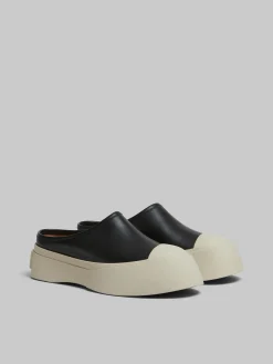 Sneakers | Pablo>Marni Leather Pablo Sabot BLACK