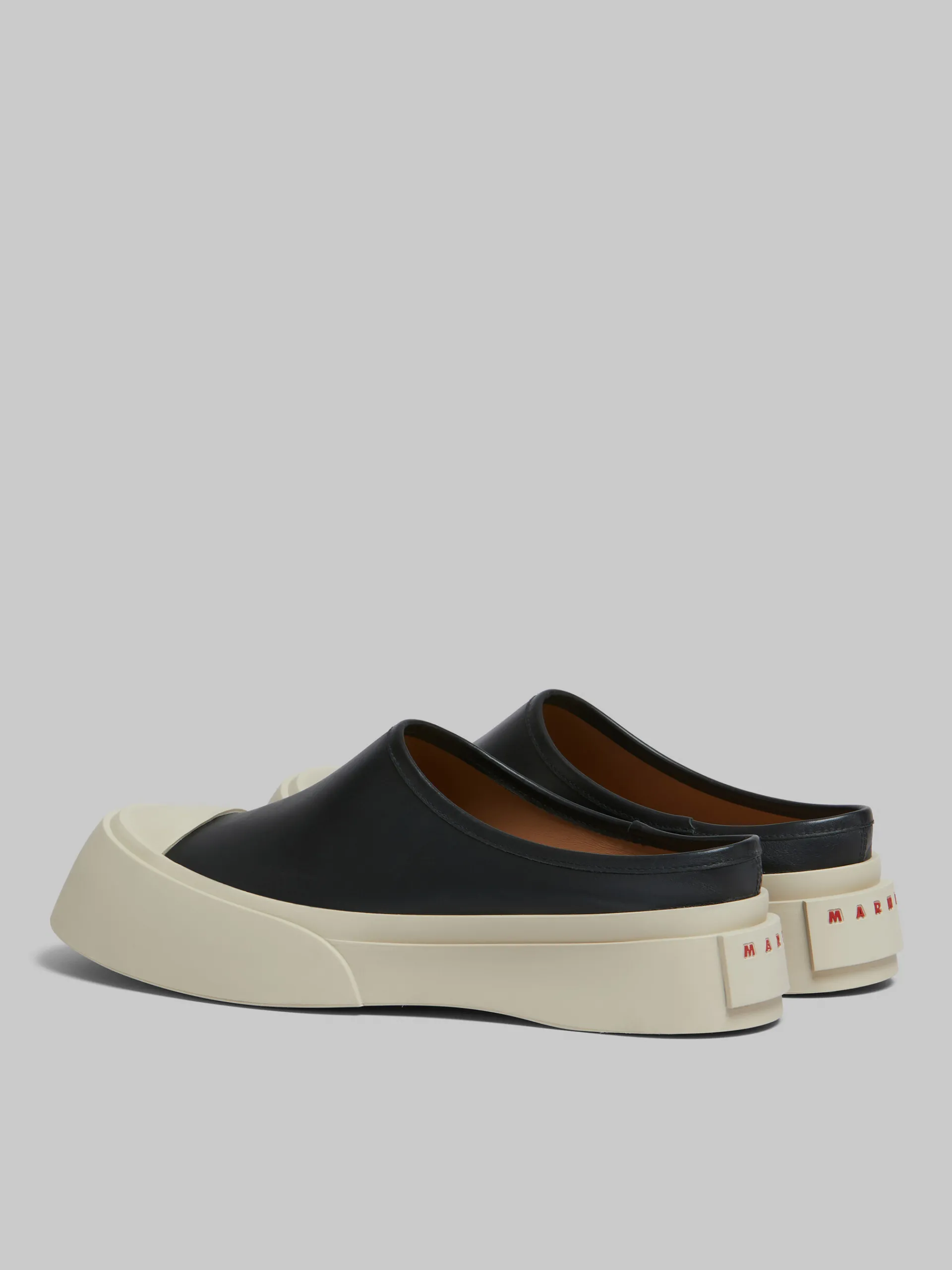 Sneakers | Pablo Sneakers>Marni Leather Pablo Sabot BLACK