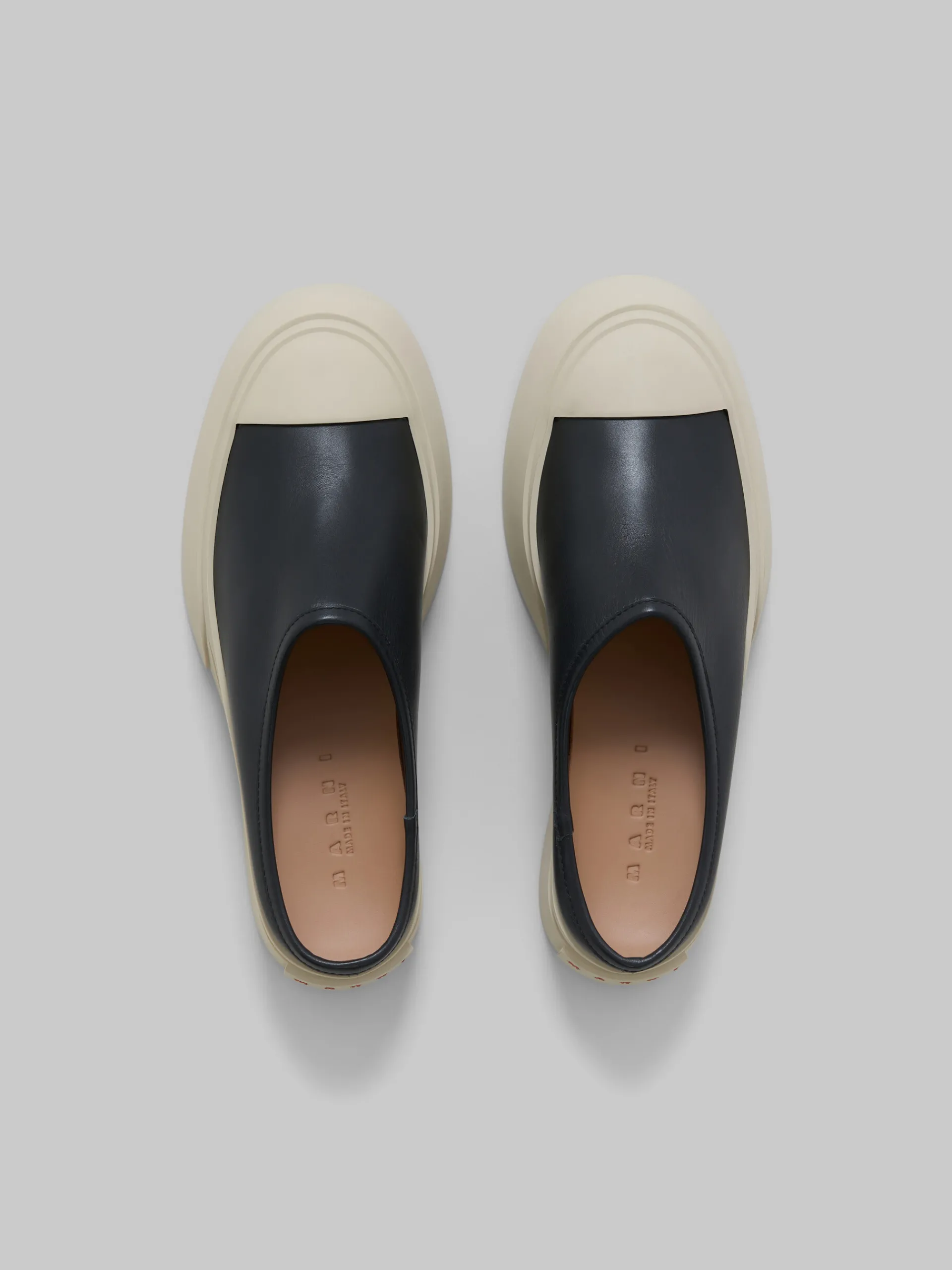 Sneakers | Pablo Sneakers>Marni Leather Pablo Sabot BLACK