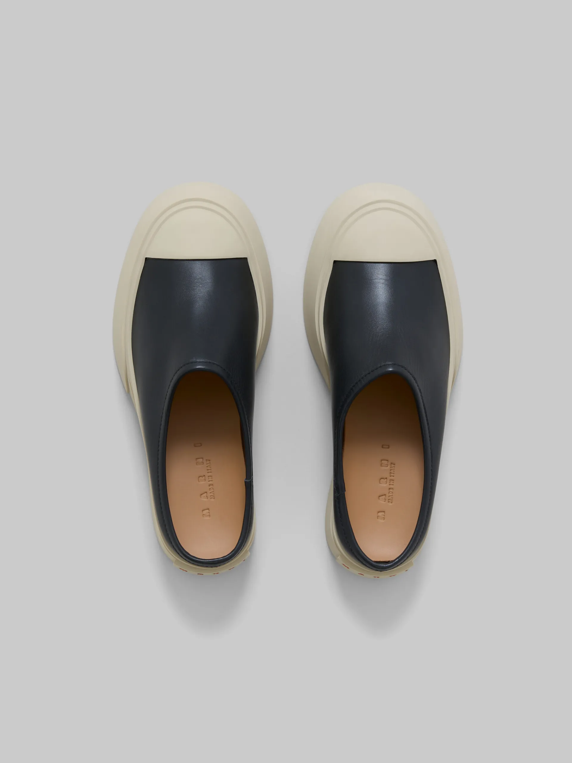 Sneakers | Pablo>Marni Leather Pablo Sabot BLACK