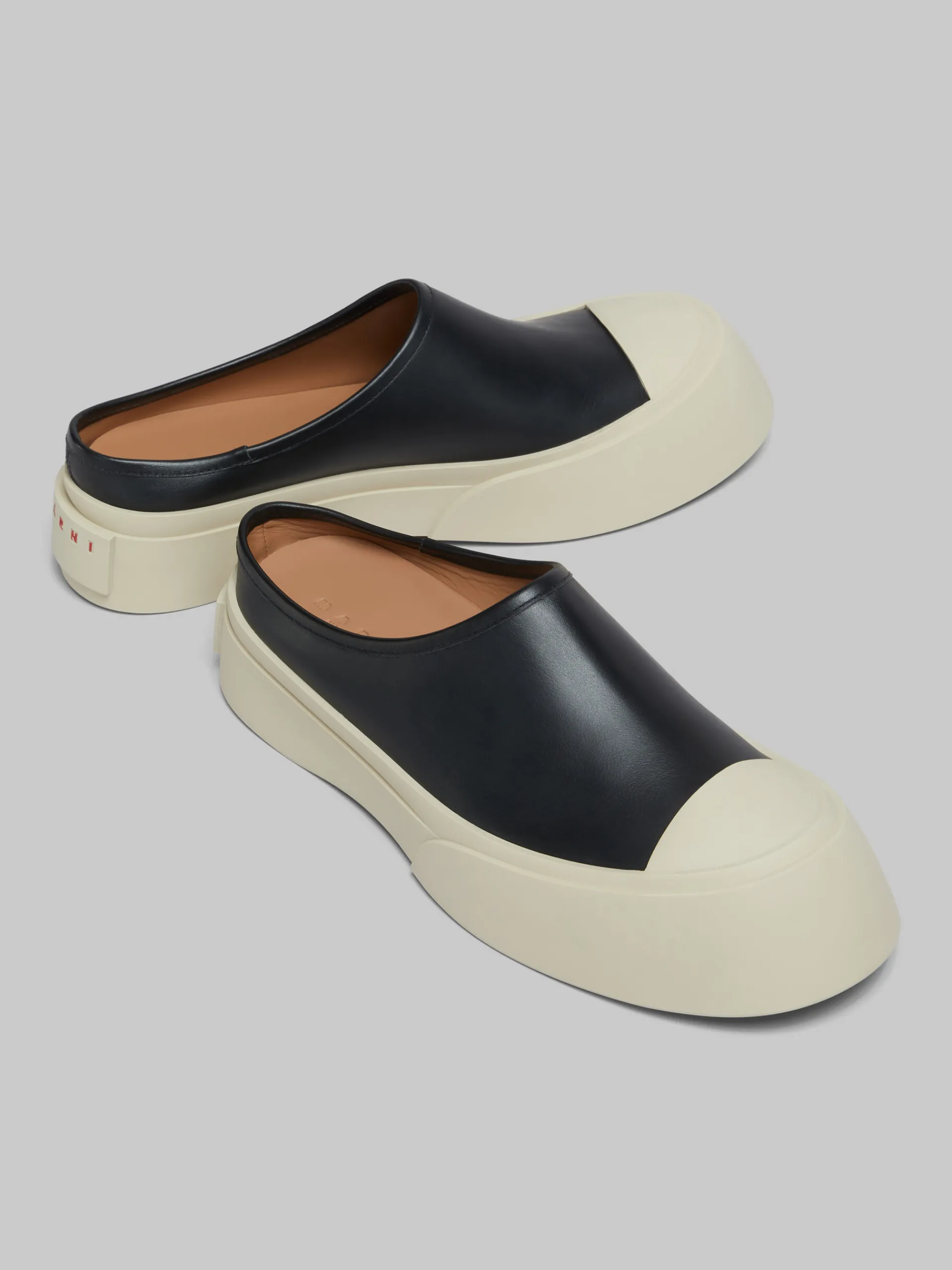 Sneakers | Pablo Sneakers>Marni Leather Pablo Sabot BLACK
