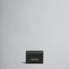 Wallets & Small Leather Goods>Marni Leather Trifold Wallet With Mending BLACK