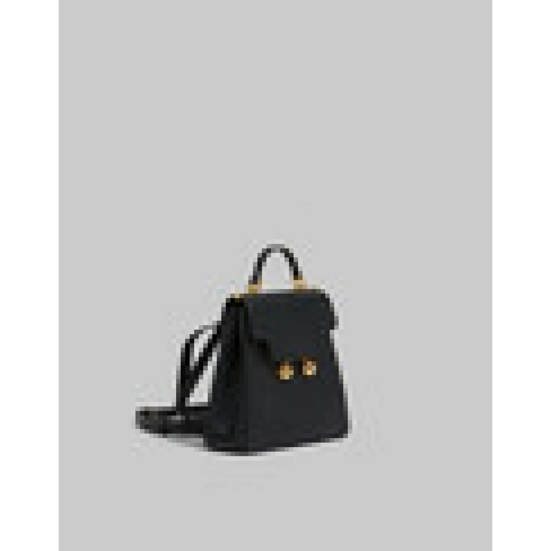 Trunkaroo Bag>Marni Leather Trunkaroo Backpack BLACK