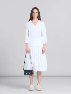 Trunkaroo Bag | Shoulder Bags>Marni Leather Trunkaroo Mini Shoulder Bag BLACK