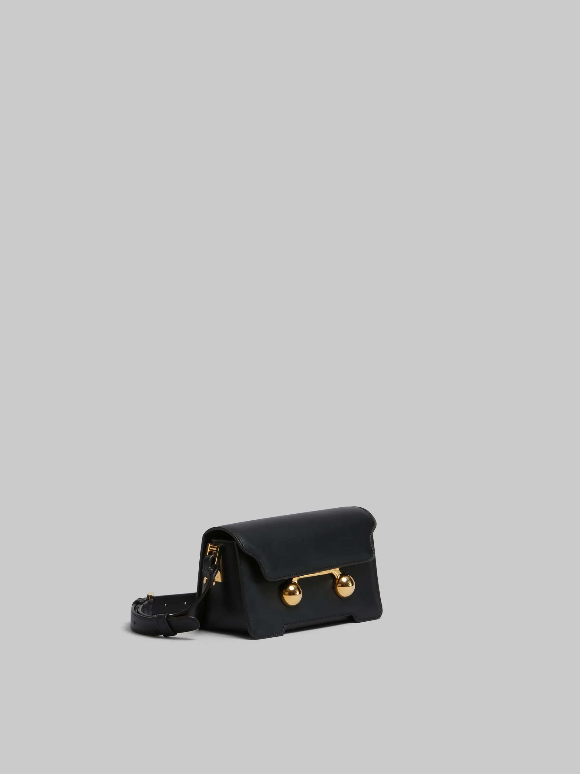 Trunkaroo Bag | Shoulder Bags>Marni Leather Trunkaroo Mini Shoulder Bag BLACK
