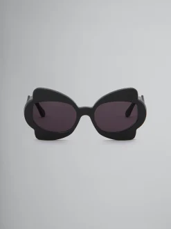 Sunglasses | Sunglasses>Marni Monumental Gate Sunglasses BLACK