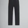 Pants>Marni Nappa Leather Jogging Trousers BLACK