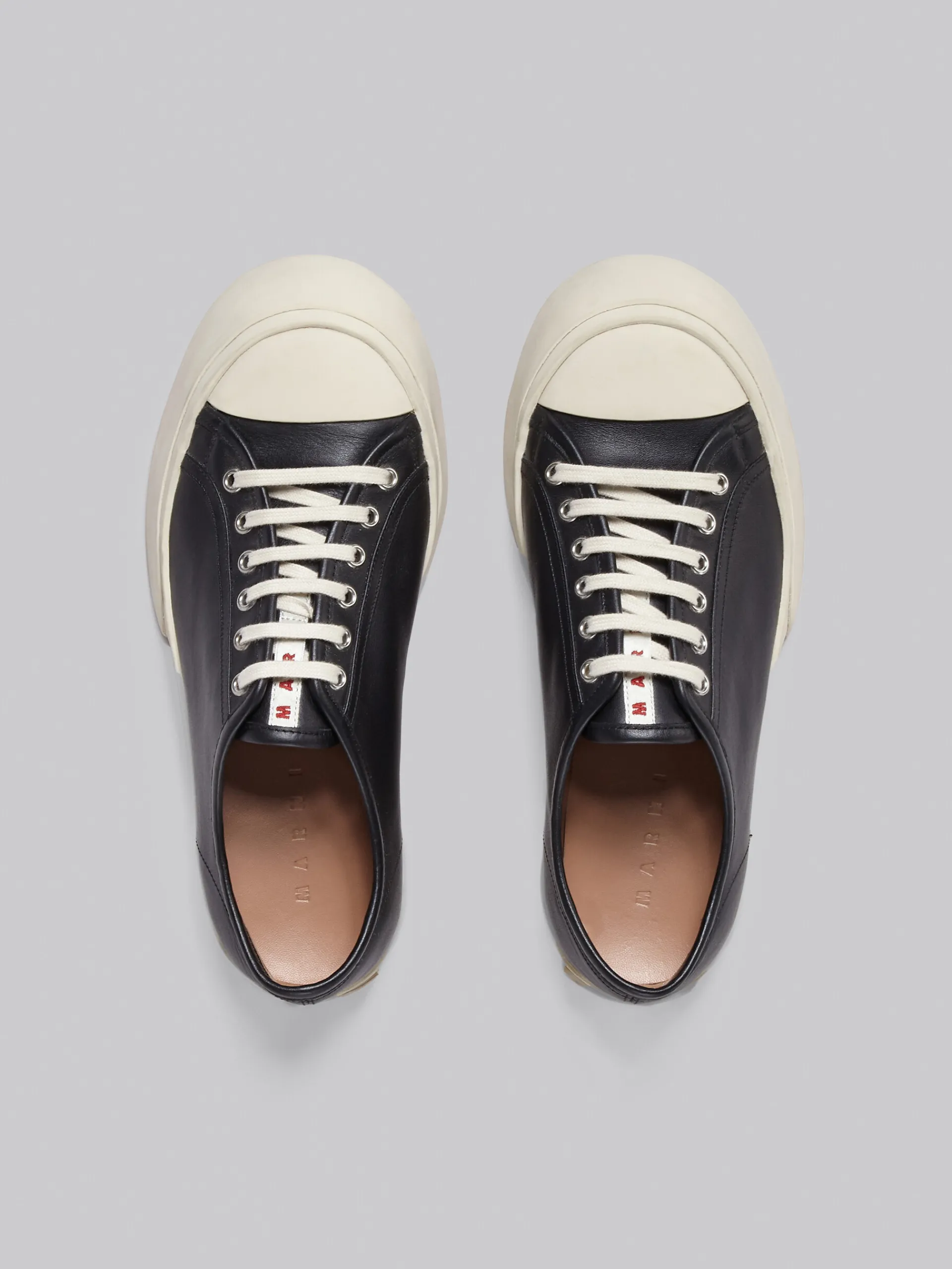Sneakers | Pablo>Marni Nappa Leather Pablo Lace-up Sneaker BLACK