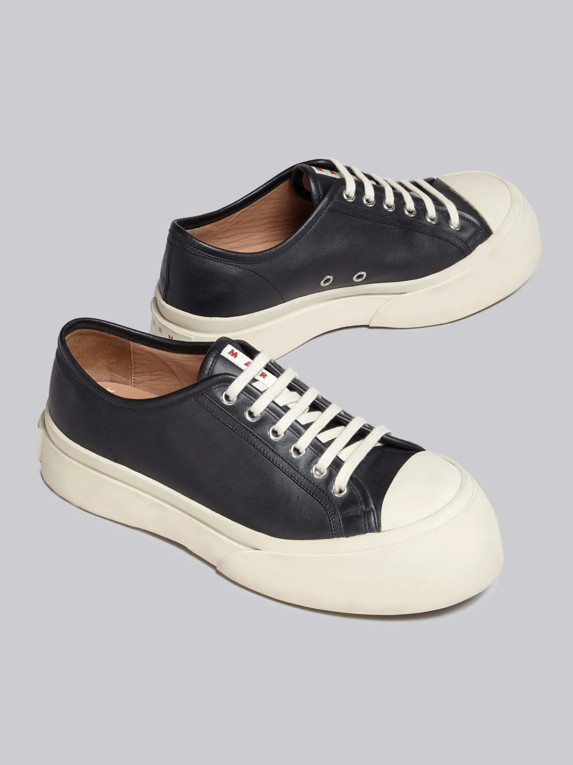 Sneakers | Pablo>Marni Nappa Leather Pablo Lace-up Sneaker BLACK