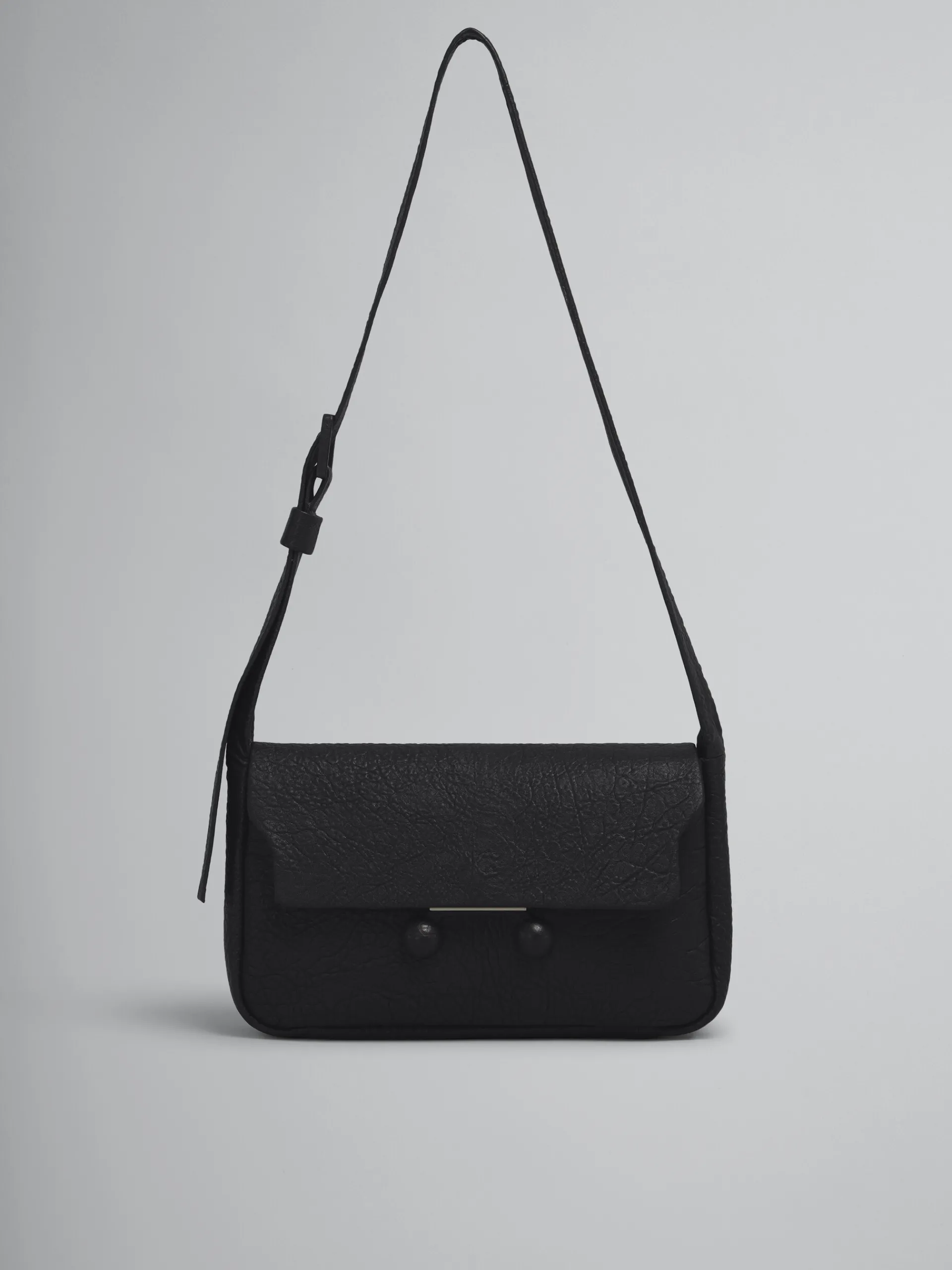 Trunkaroo Bag | Shoulder Bags>Marni Nappa Medium Trunkaroo Soft Bag BLACK