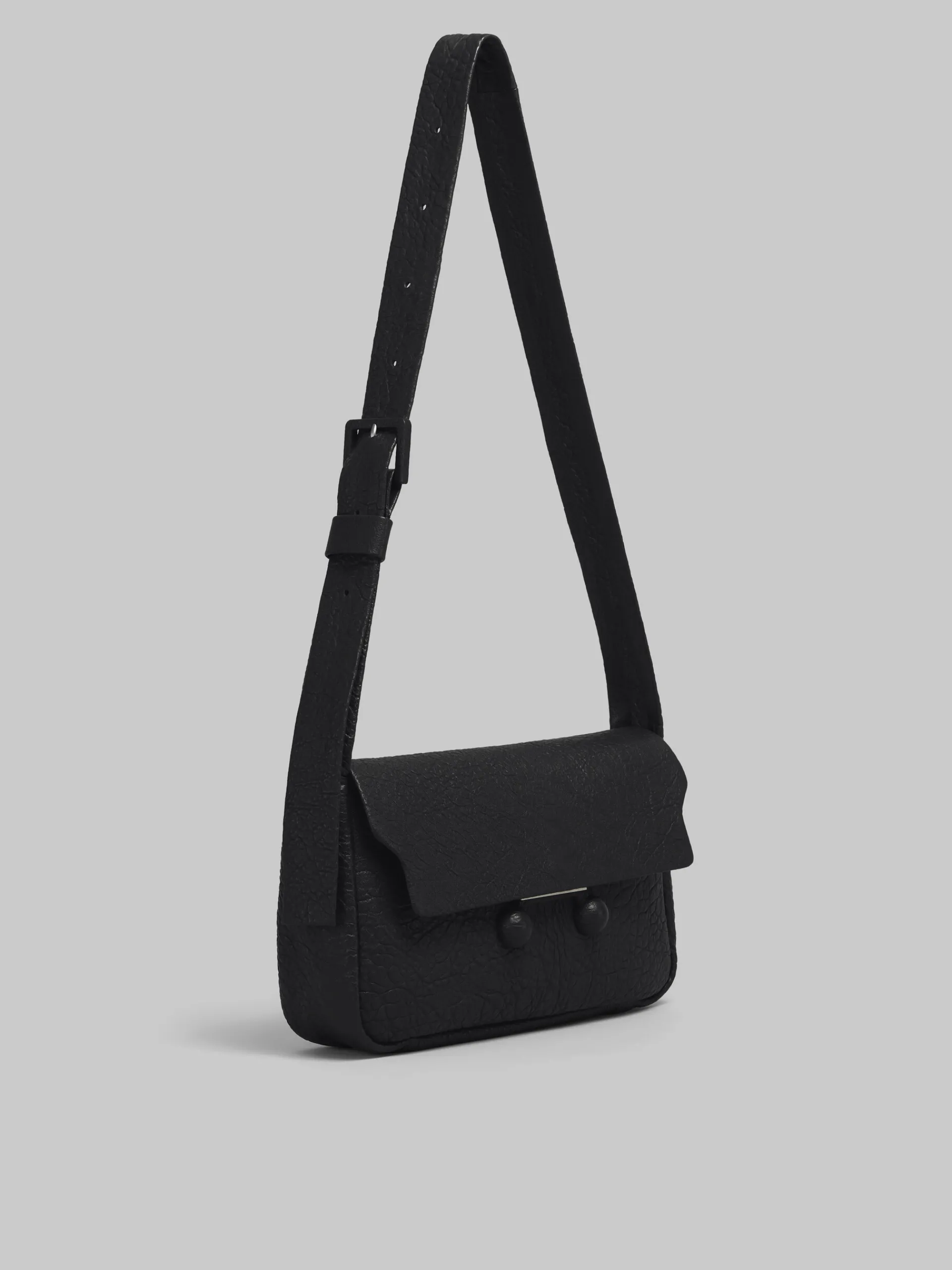 Trunkaroo Bag | Shoulder Bags>Marni Nappa Medium Trunkaroo Soft Bag BLACK