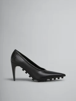 Heels>Marni Nappa Spike Pump BLACK