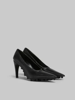 Heels>Marni Nappa Spike Pump BLACK
