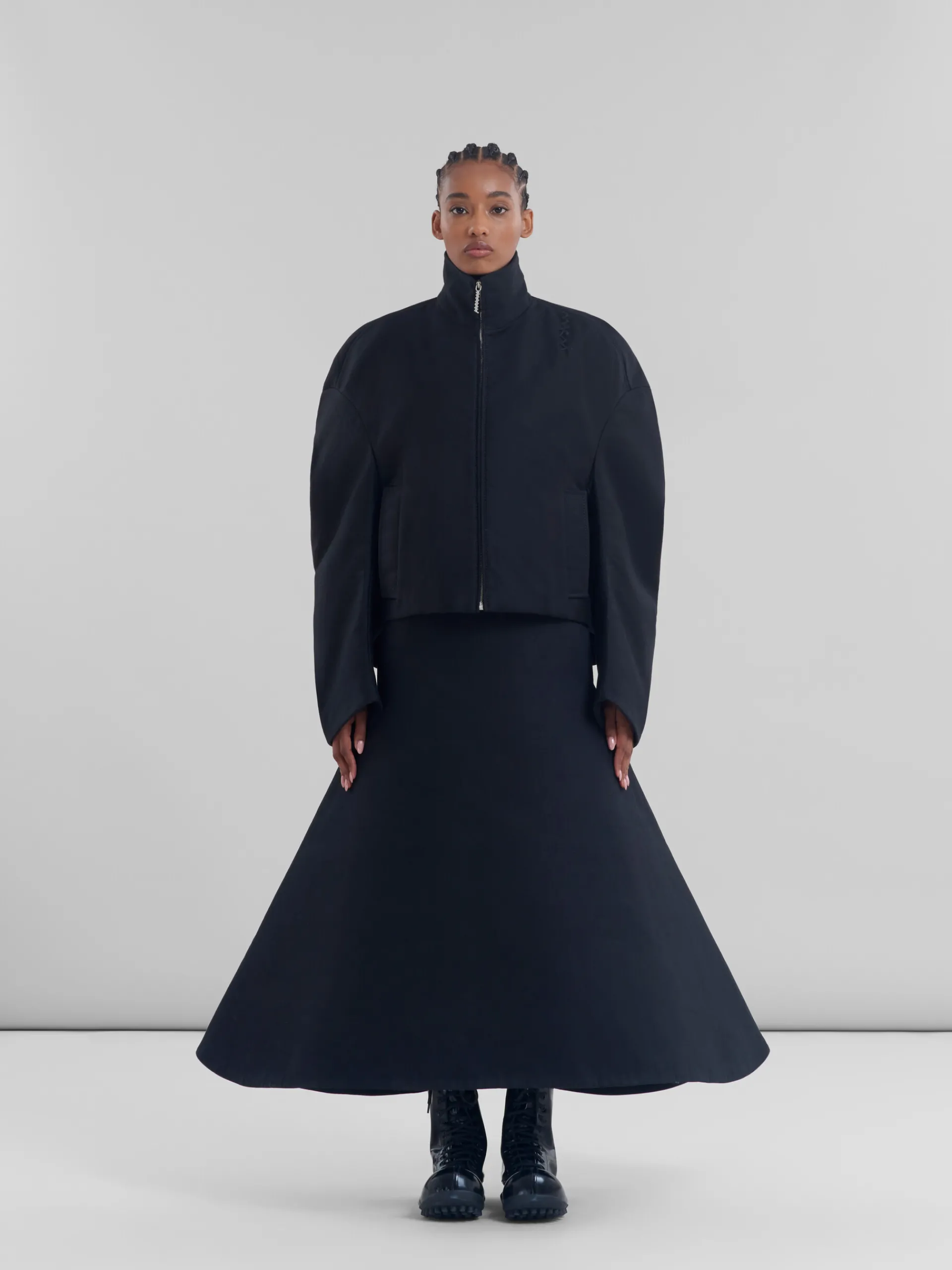 Coats & Jackets>Marni Organic Cotton Padded Jacket BLACK