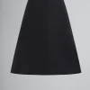 Skirts>Marni Organic Cotton Satin Flared Skirt BLACK