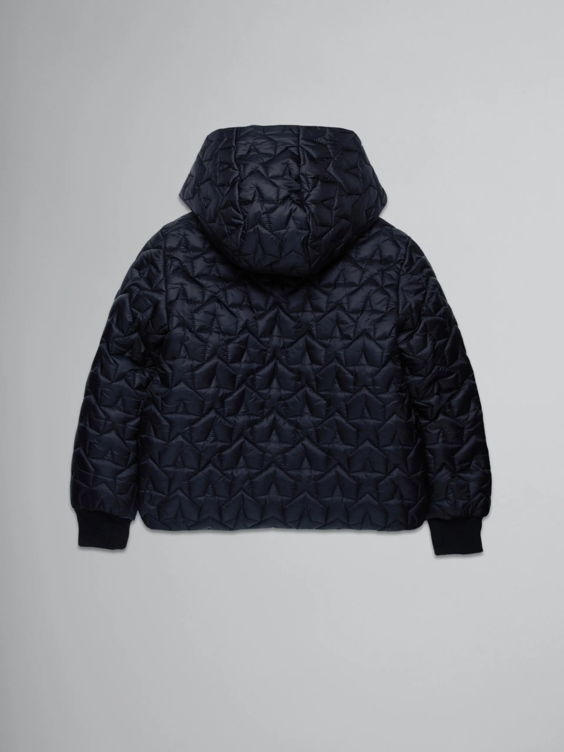 Kids>Marni Padded Jacket With Stars BLACK