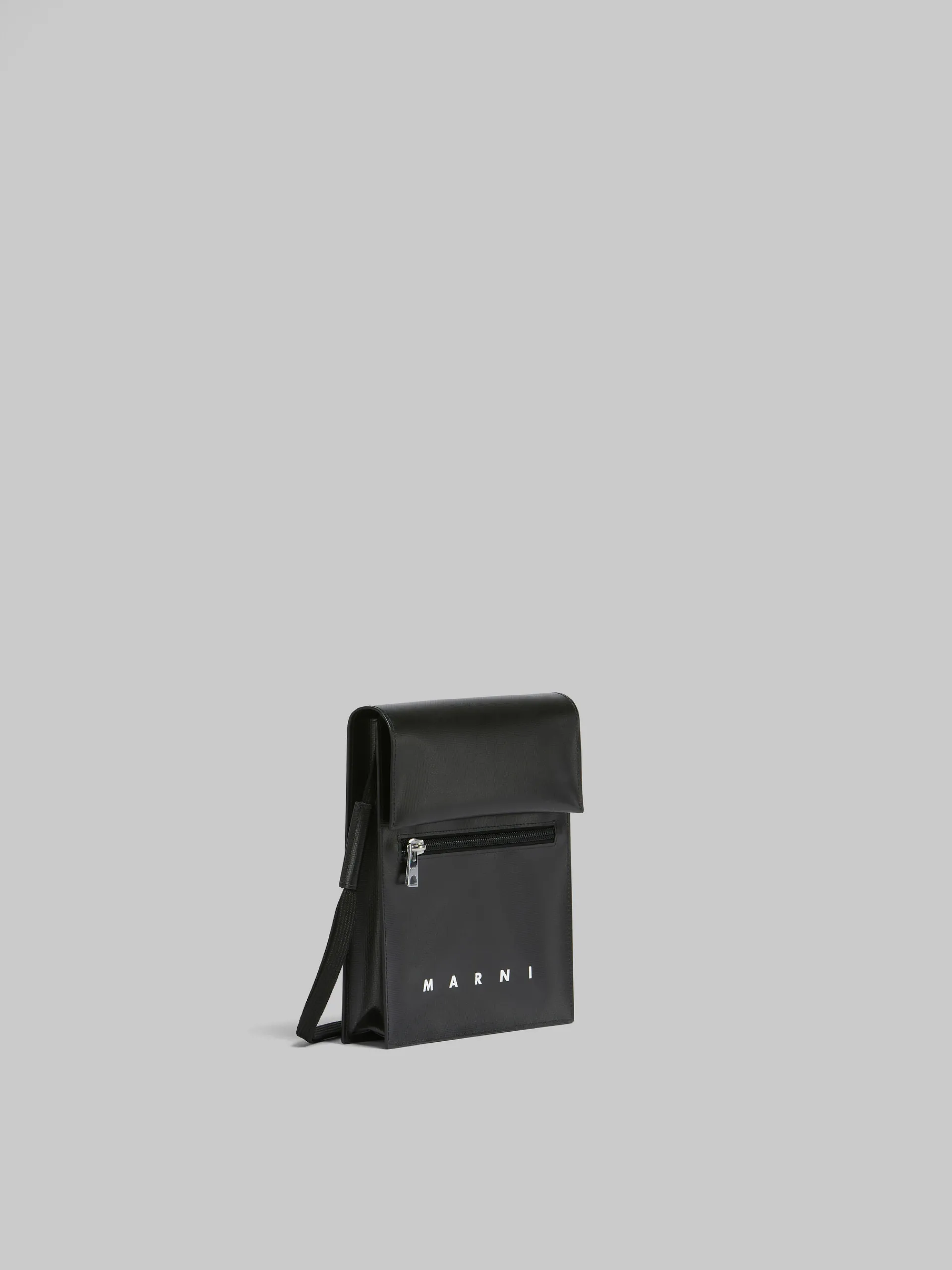 Crossbody Bags>Marni Pouch With Shoelace Strap BLACK