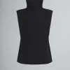 Knitwear>Marni Ribbed Wool Vest BLACK