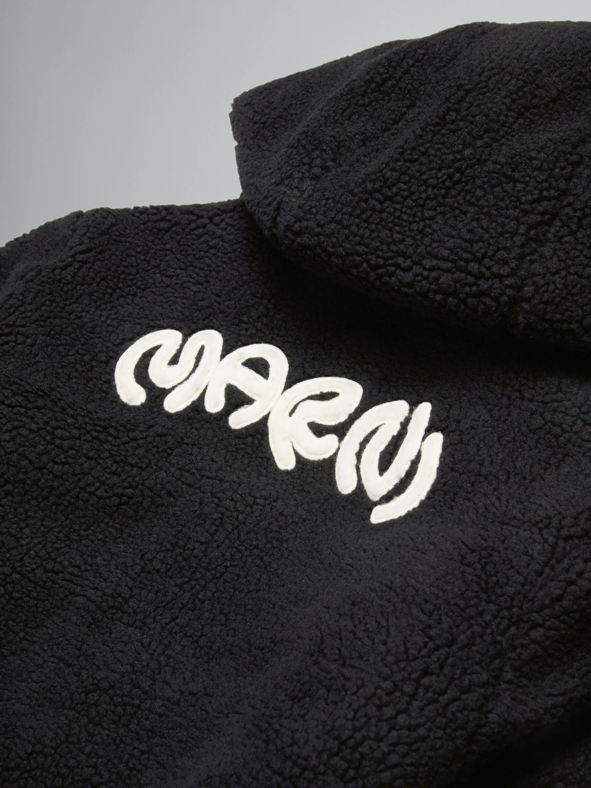 Kids>Marni Teddy Jacket With Stars BLACK