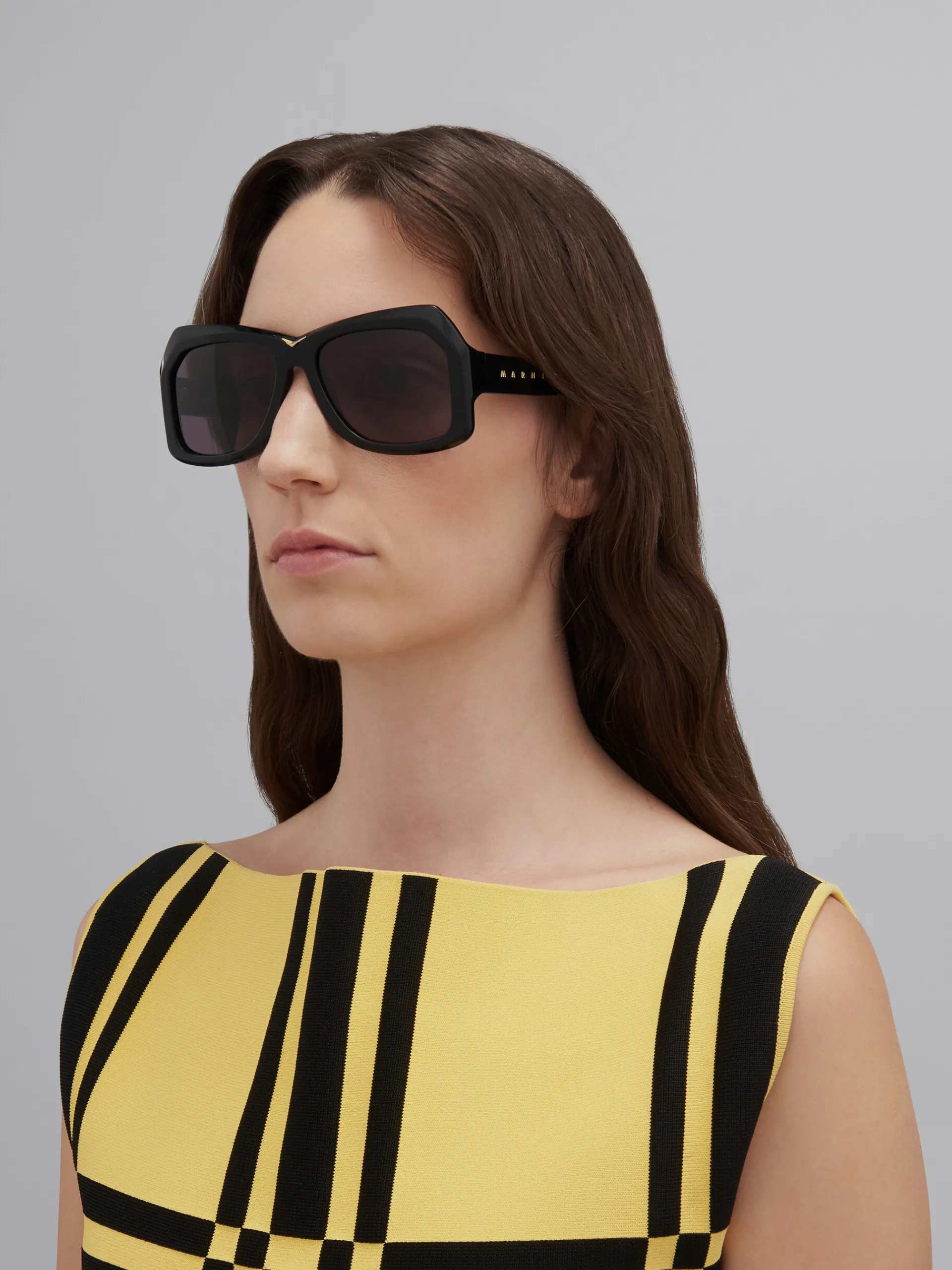 Sunglasses | Sunglasses>Marni Black Tiznit Sunglasses TIZNIT BLACK
