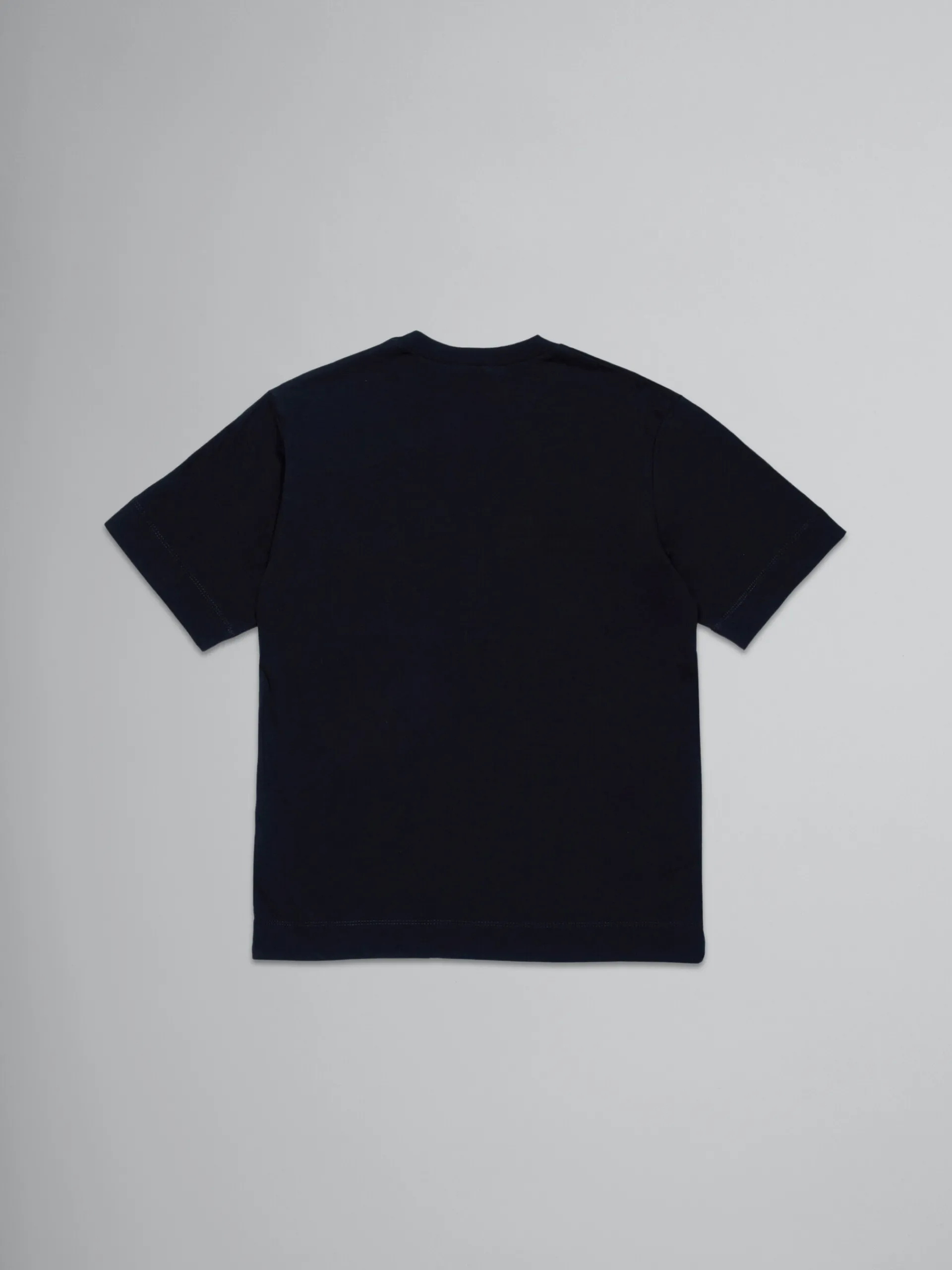 Kids>Marni T-shirt With Embroidered Logo BLACK
