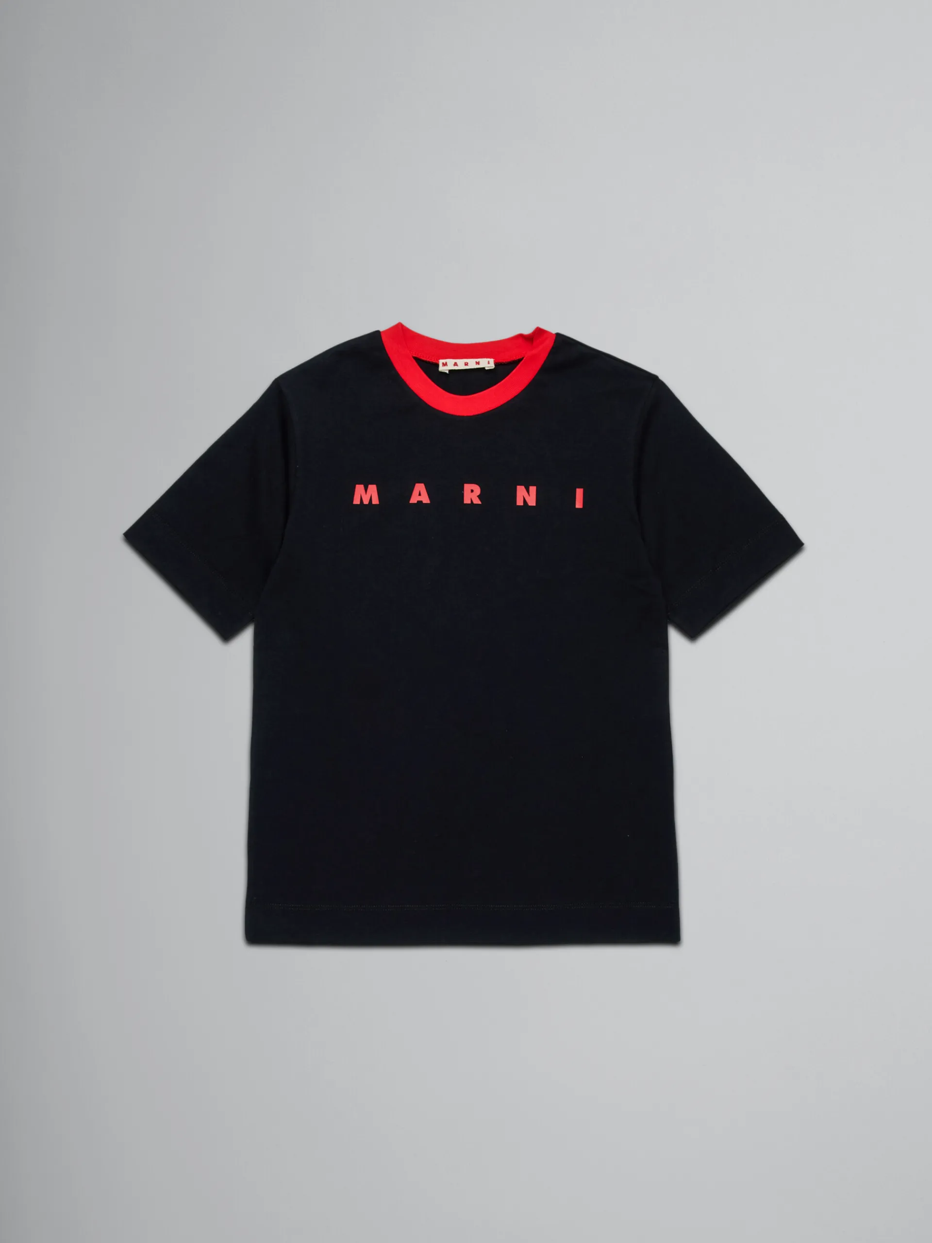 Kids>Marni T-shirt With Logo BLACK
