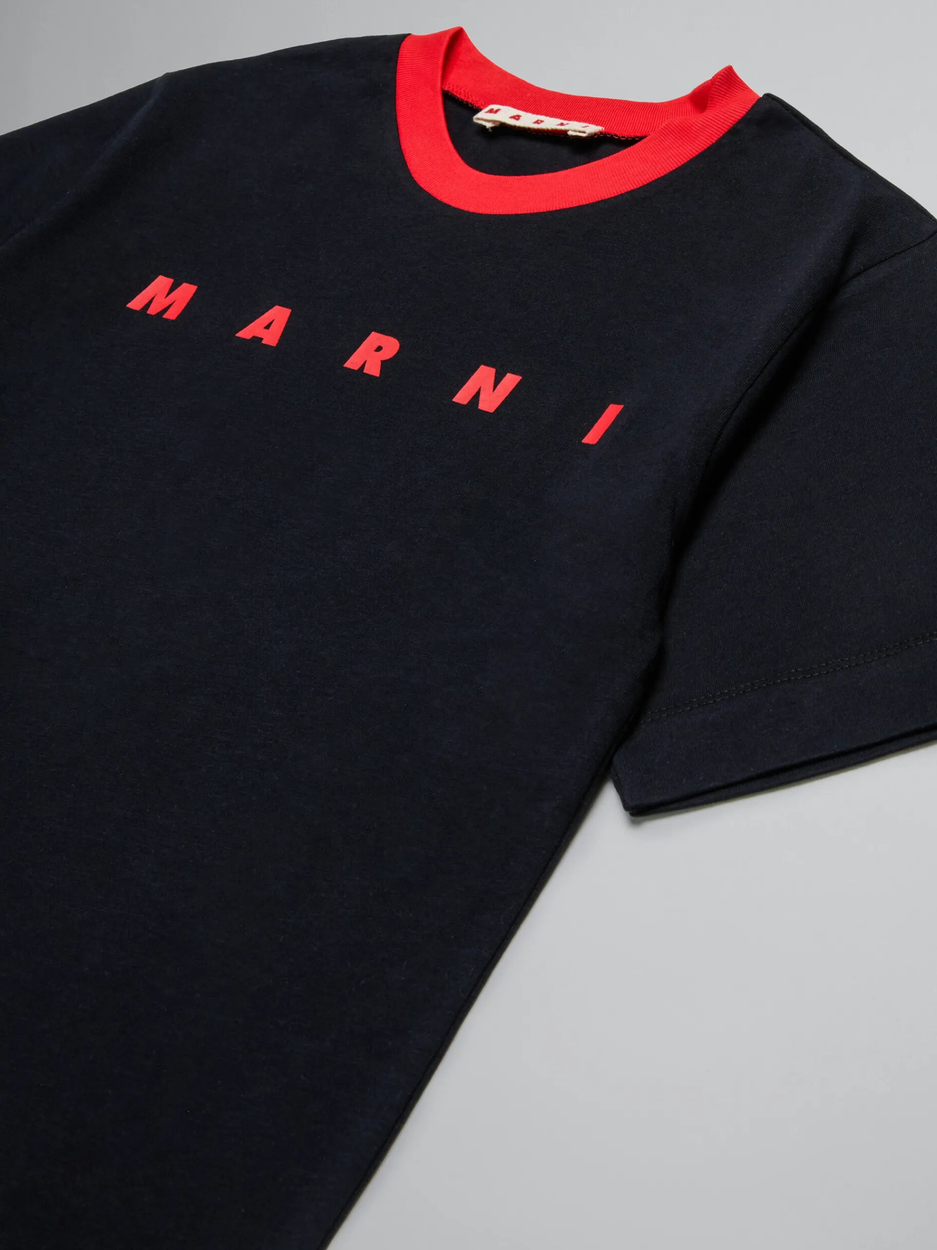Kids>Marni T-shirt With Logo BLACK