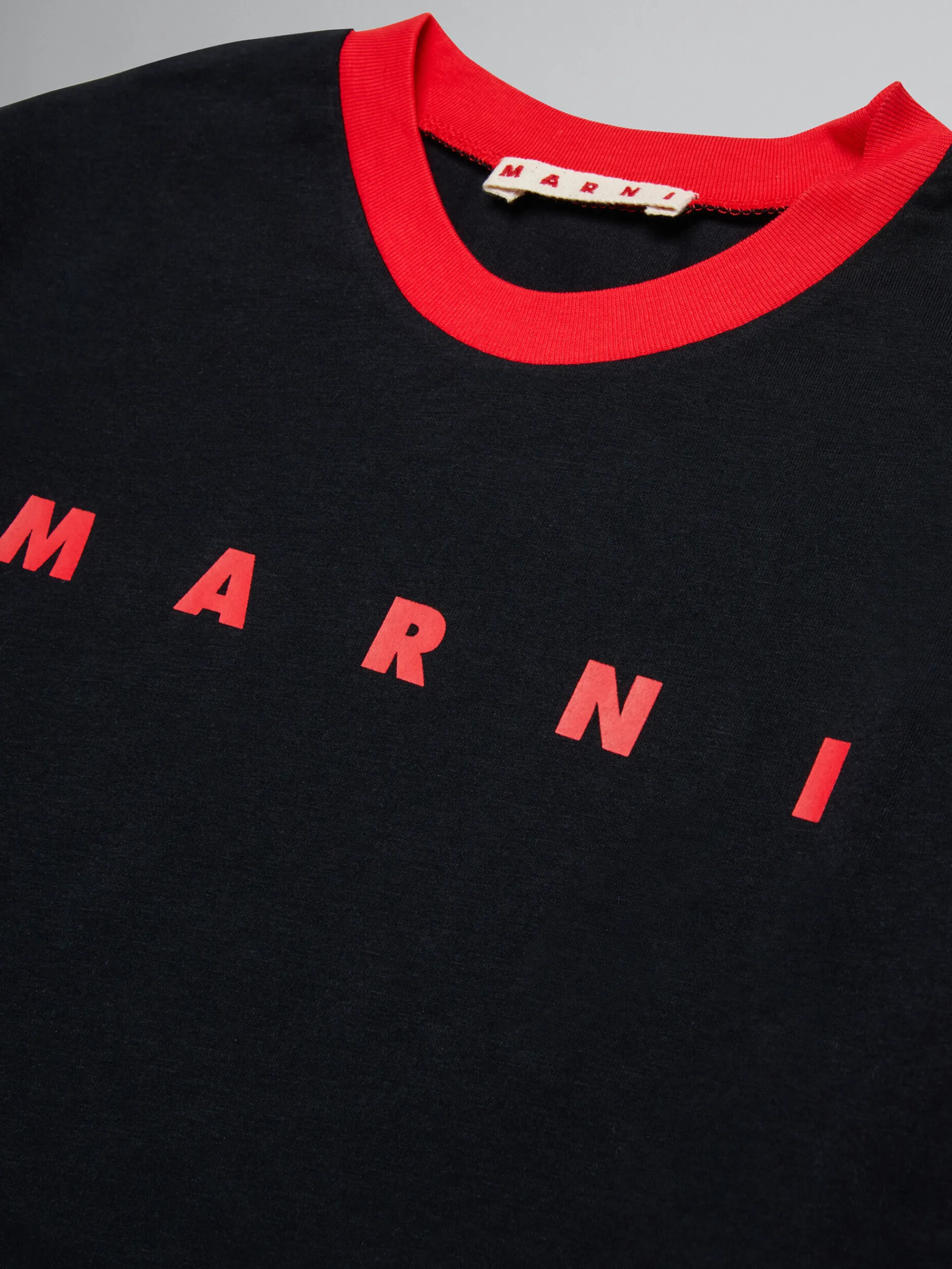 Kids>Marni T-shirt With Logo BLACK