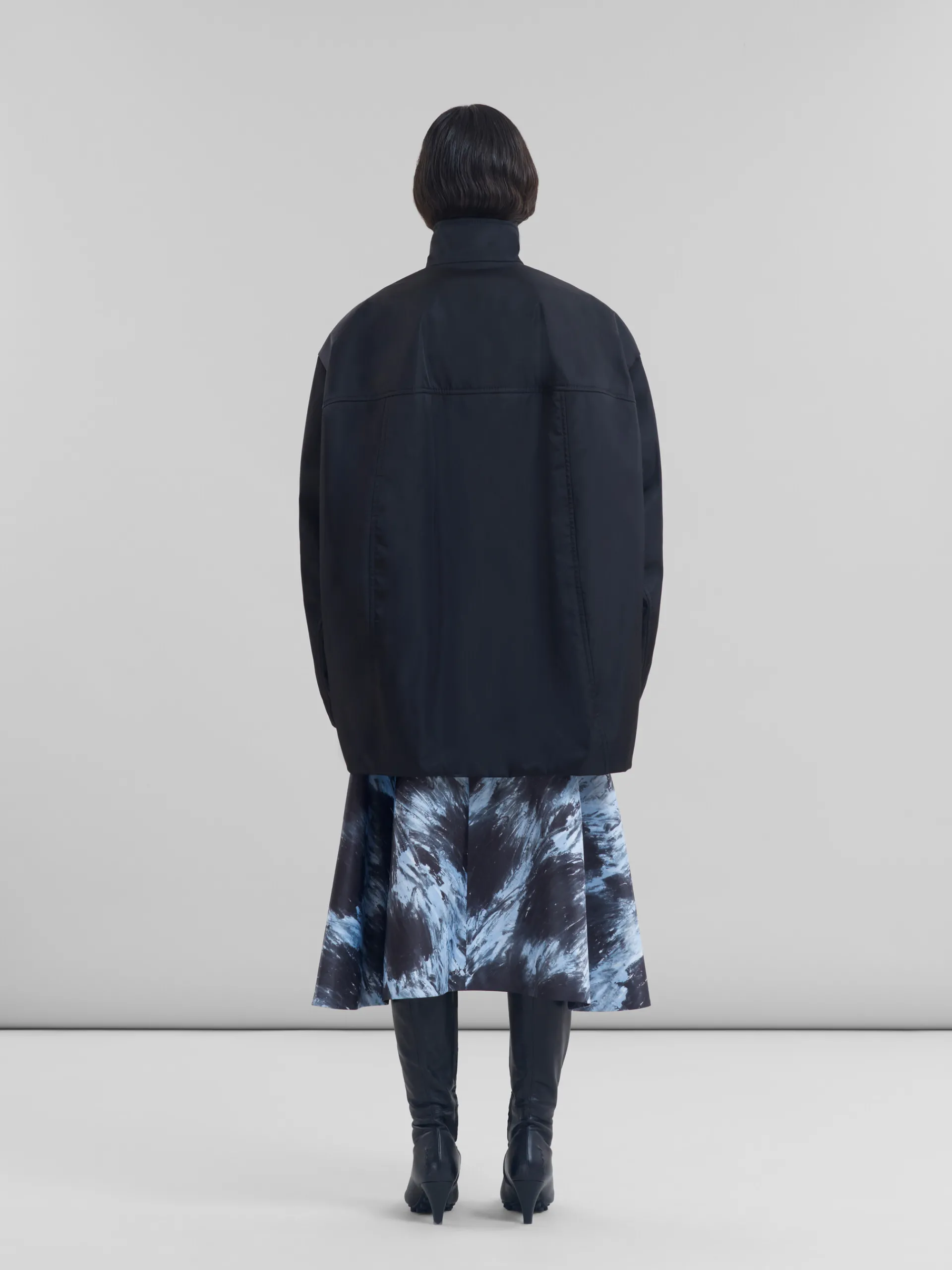 Coats & Jackets>Marni Twill Parka BLACK