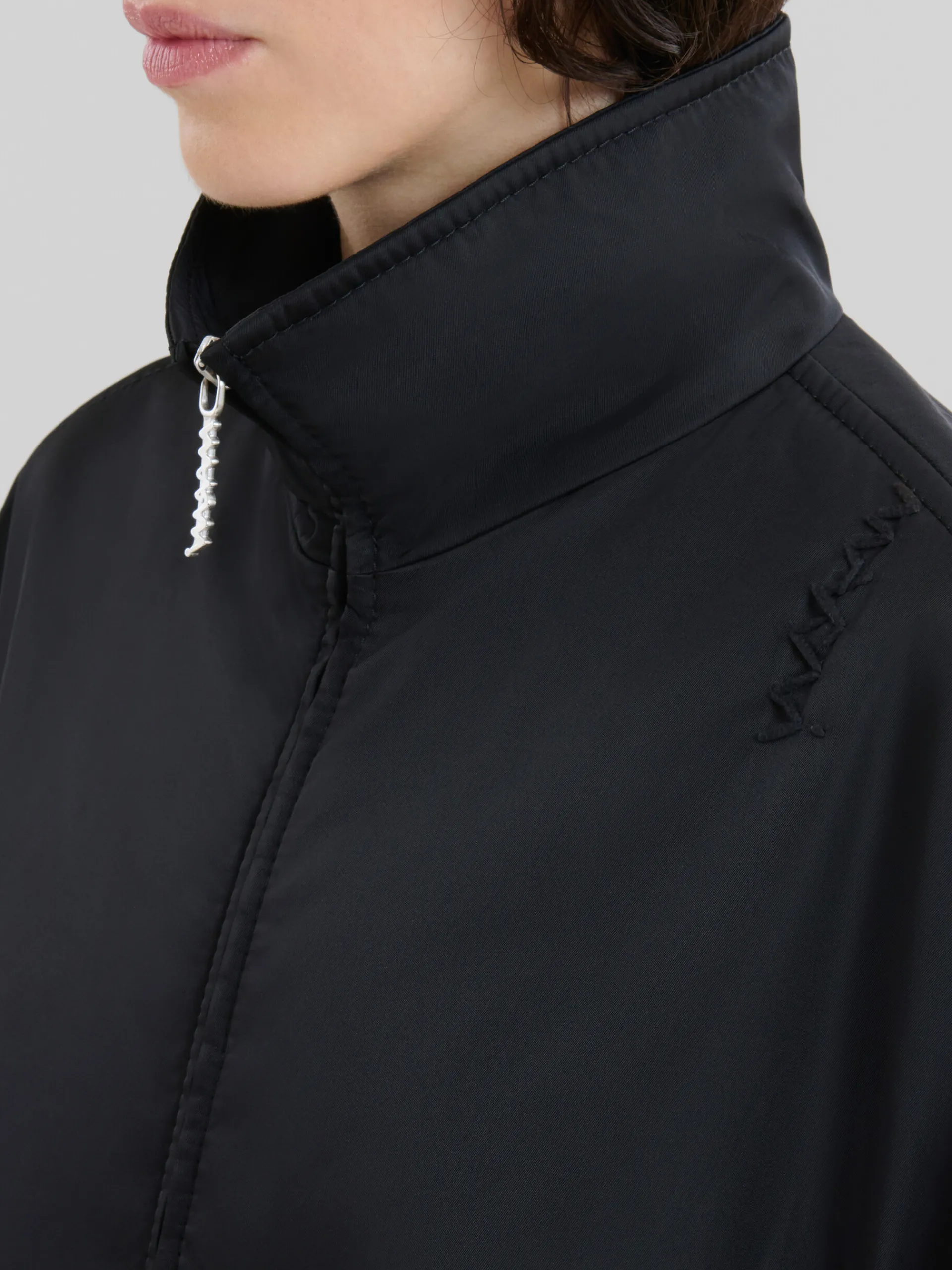 Coats & Jackets>Marni Twill Parka BLACK