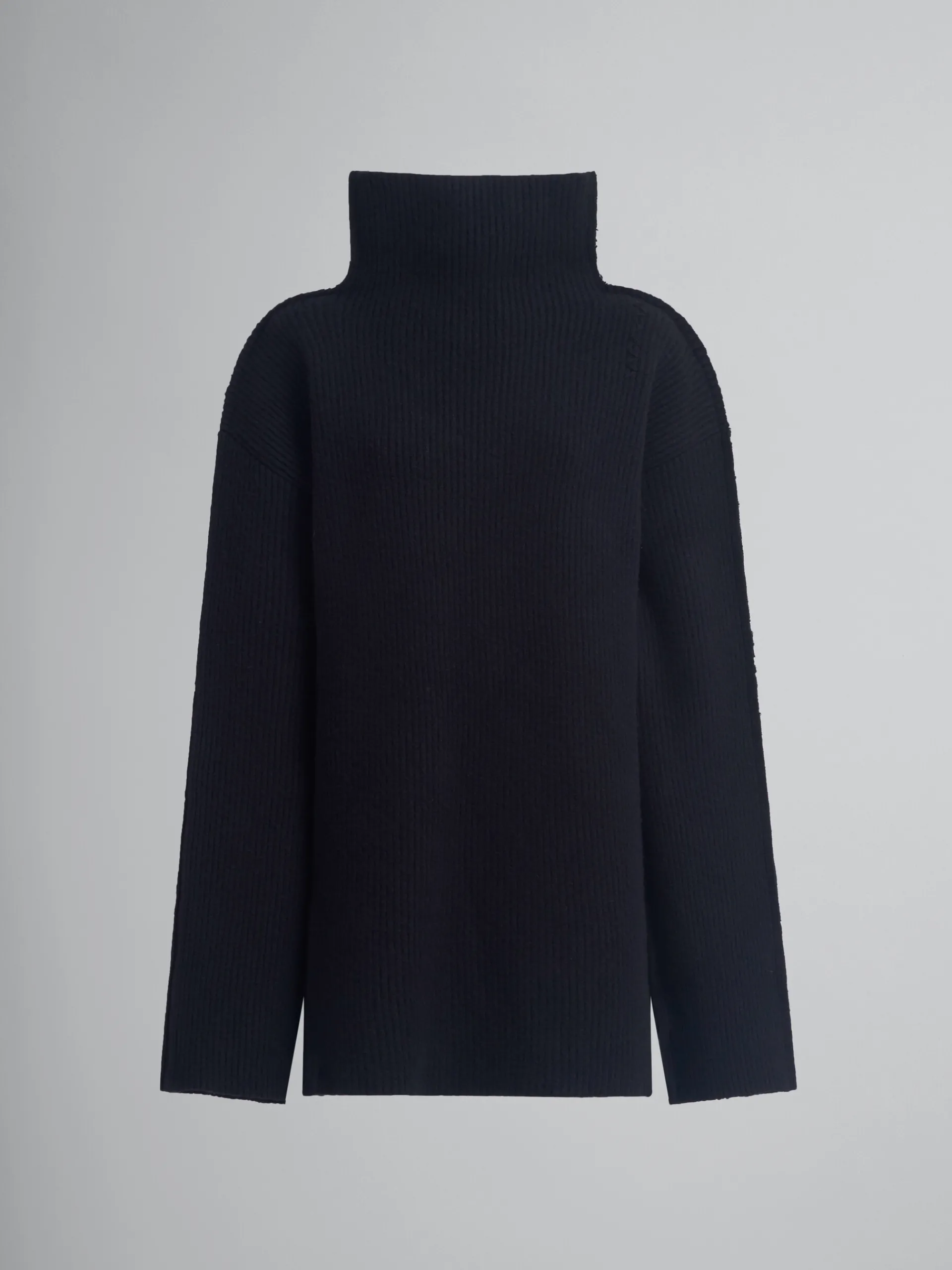 Knitwear>Marni Wool Sweater BLACK