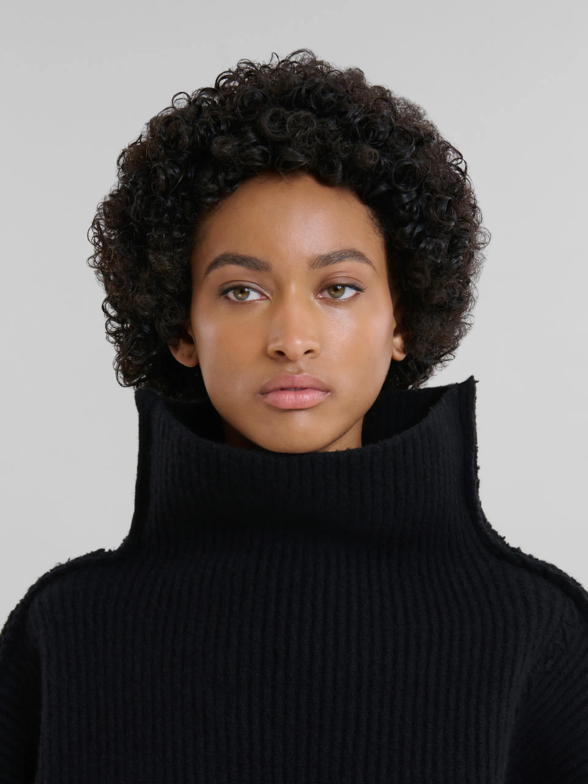 Knitwear>Marni Wool Sweater BLACK
