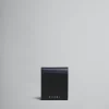 Wallets & Small Leather Goods>Marni Blue And Black Saffiano Leather Bi-fold Wallet BLACK/BLUBLACK