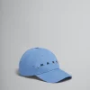 Hats>Marni Blue Denim Cap With Mending AZURE