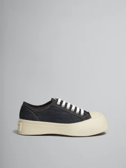 Sneakers | Pablo>Marni Denim Pablo Lace-up Sneaker BLUE