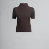 Knitwear>Marni Brown And Wool And Cashmere Sweater BLACK