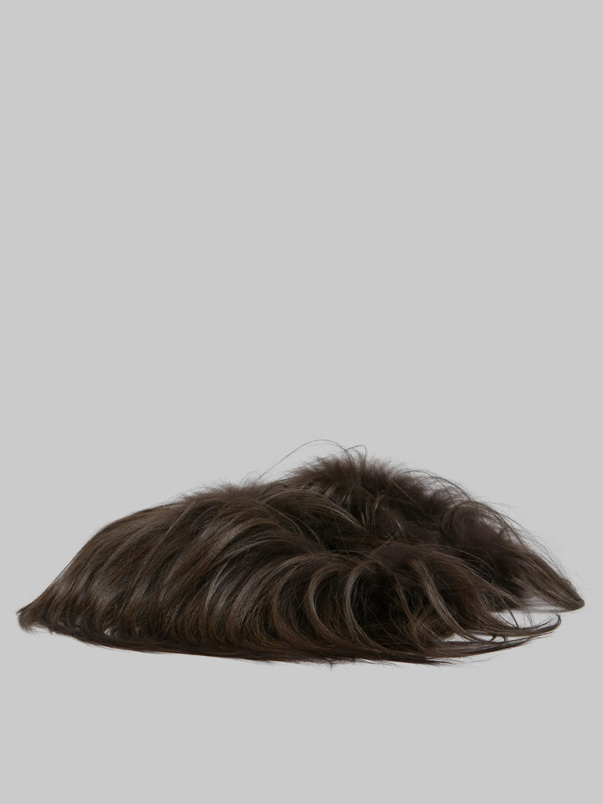 Fussbett Sabot | Pablo Sneakers>Marni Brown Kidassa Fur Fussbett Sabot MOCA